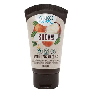 کرم مرطوب کننده دست آرکو نم Arko Nem مدل Shea Butter حجم ۶۰ میلیلیتر