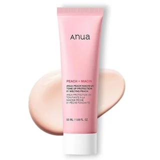 ضد آفتاب ضد لک هلو و نیاسینامید آنوا Anua Peach + Niacin UV 50ml